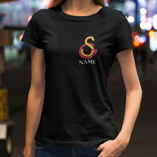 Personalisiertes bedrucktes T-Shirt für Damen (Galatasaray)